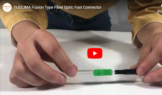 Tipo de fusão Fiber Optic Fast Connector