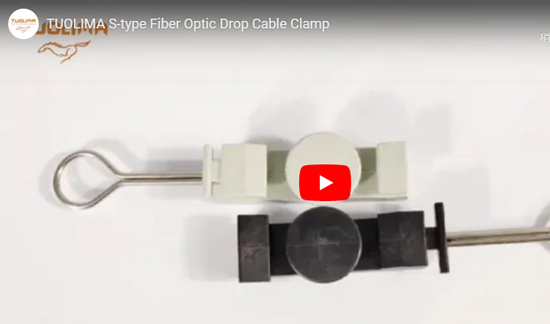 Tipo S Fiber Optic Drop Cable Clamp