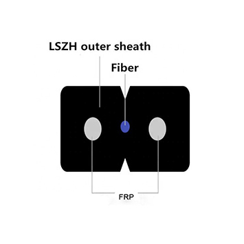 GJXFH-1B Fiber Optic Drop Cable Square